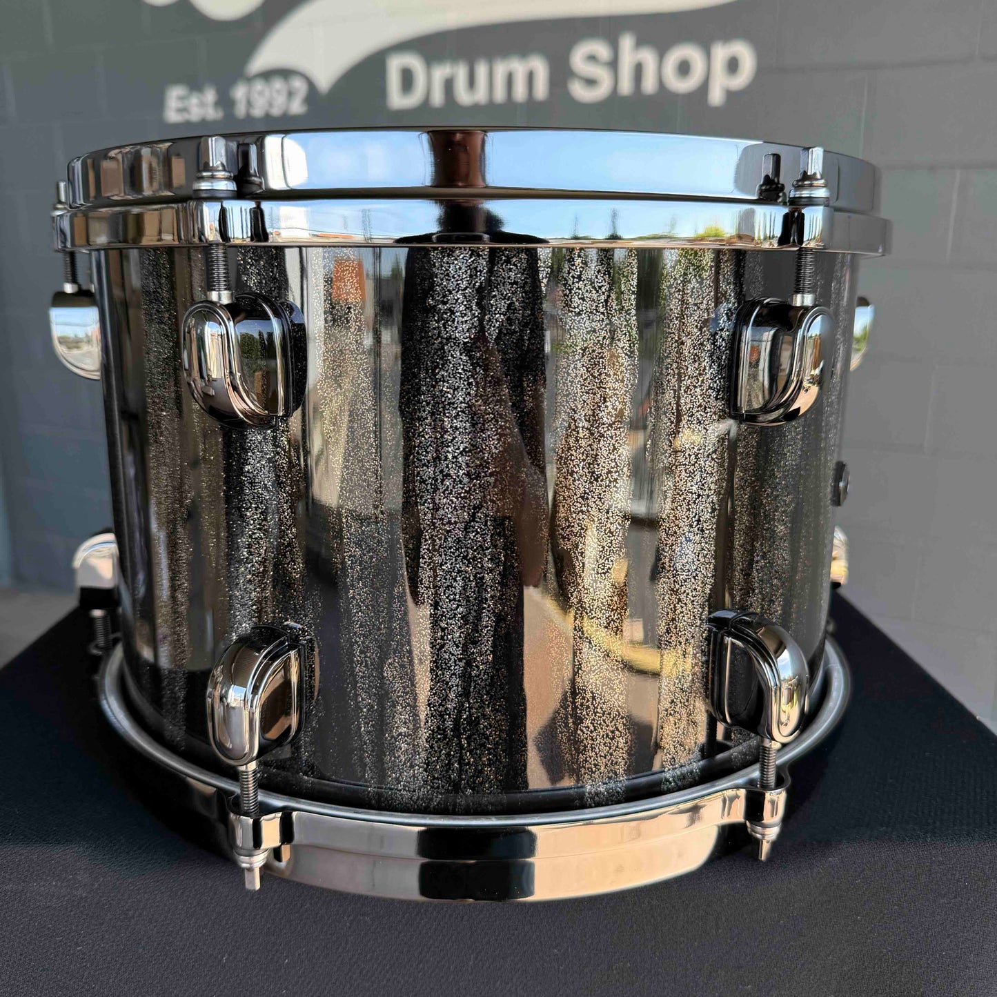 ~WOW!~ TAMA MA42TZBNSBCS Starclassic Maple 4-Piece 10/12/16/22 Drum Kit Set in Black Clouds & Silver Linings Gloss Lacquer with Black Nickel Hardware
