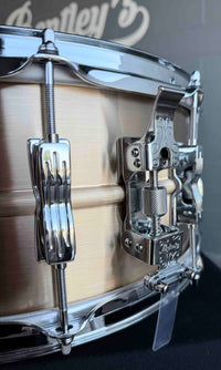 Ludwig Acro-Bronze 6.5x14 Snare Drum with P86 Millennium Strainer (Displayed at 2026 NAMM Show!)