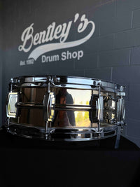 Ludwig LB550 Polished Bronze-Phonic 5x14 Snare Drum with Imperial Lugs