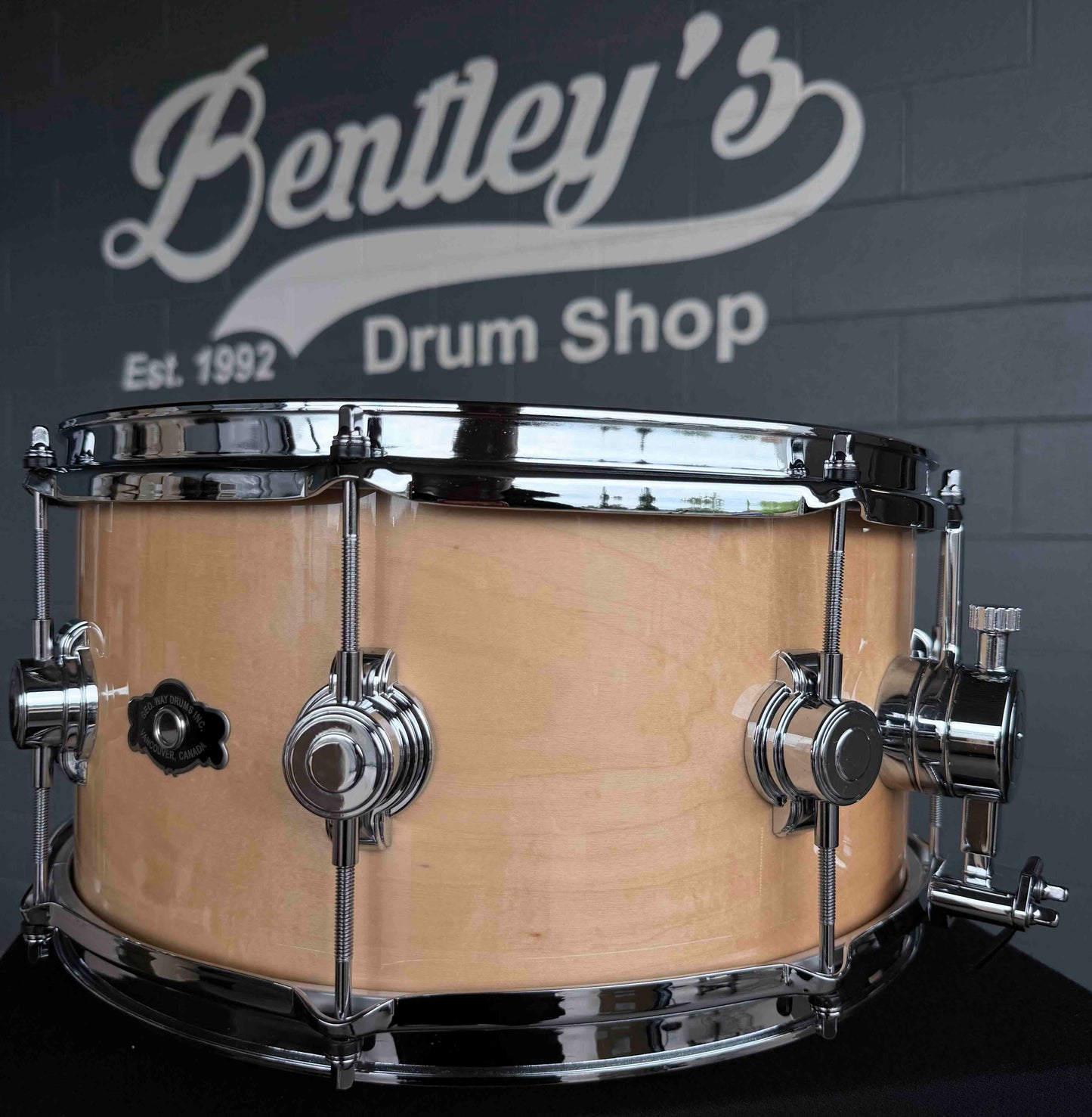 George Way Aristocrat Studio 7x14 Snare Drum in Natural Gloss Lacquer