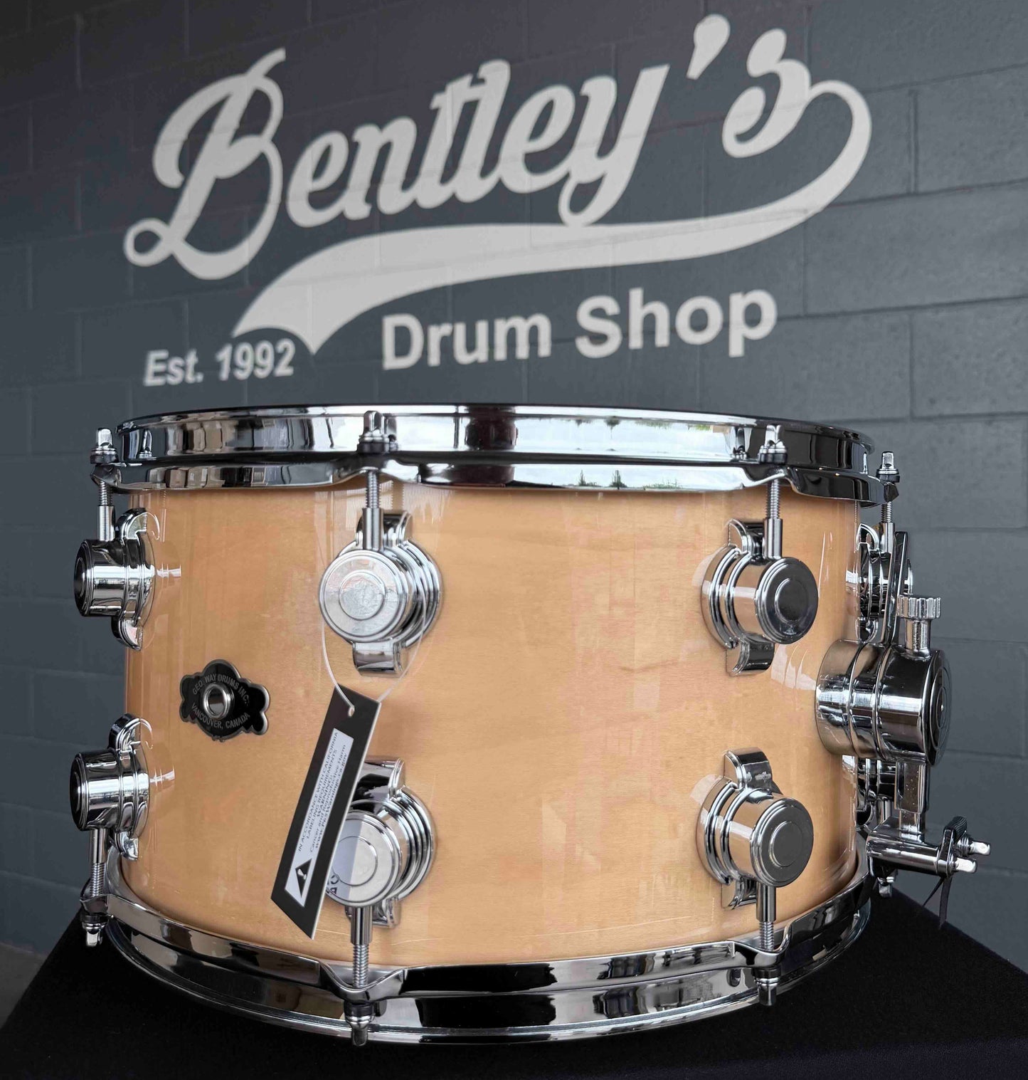 George Way Aristocrat Studio 8x14 Snare Drum in Natural Gloss Lacquer
