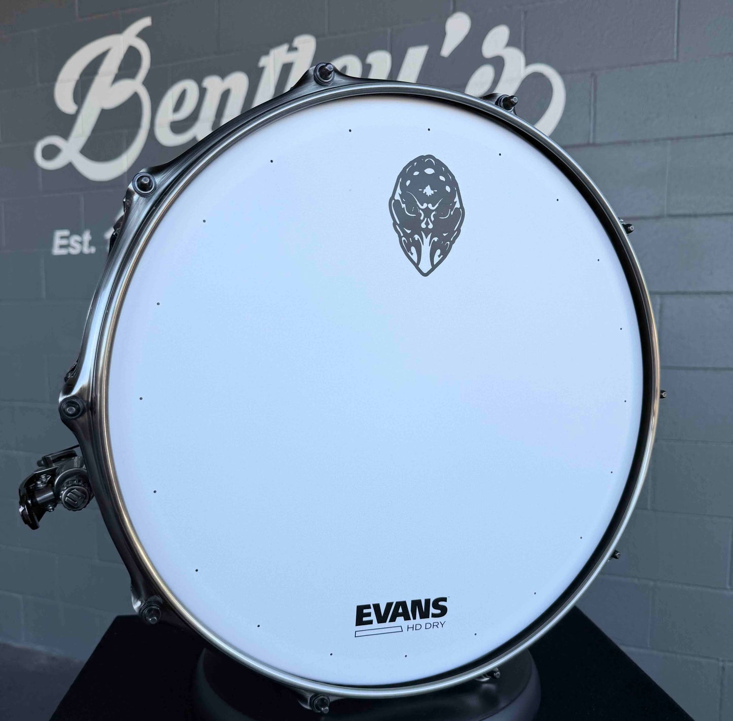 ~NEW!~ Mapex Artist Collection Aquiles Priester Signature 'PsychOctopus' 8x14 Maple/Padauk Hybrid Snare Drum in Gun Metal Grey Lacquer with Brushed Black Nickel Hardware *IN STOCK*