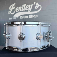 DW DRVM6514SVC Collector's Series 6.5x14" Rolled 1mm Aluminum Snare Drum w/ Chrome Hardware *IN STOCK*