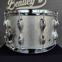 ~NEW!~ Yamaha Recording Custom 8x14 Snare Drum in Silver Sparkle Lacquer