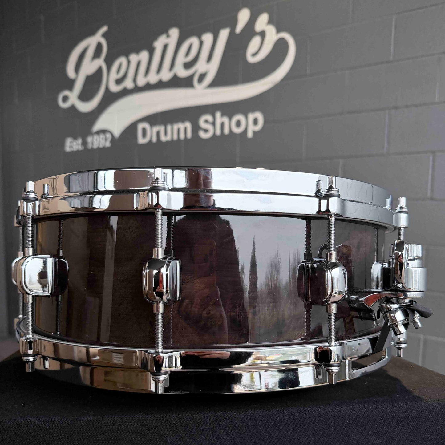~LIMITED EDITION~ Tama Starclassic Walnut/Birch 4.5x14 Piccolo Snare Drum in Satin Cordia (DH Rm 4)