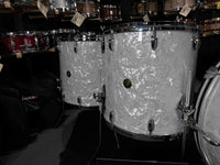 ~WOW!~ Gretsch USA Custom 4-Piece 13/16/18/24 Drum Kit Set in 60's Marine Pearl Nitron