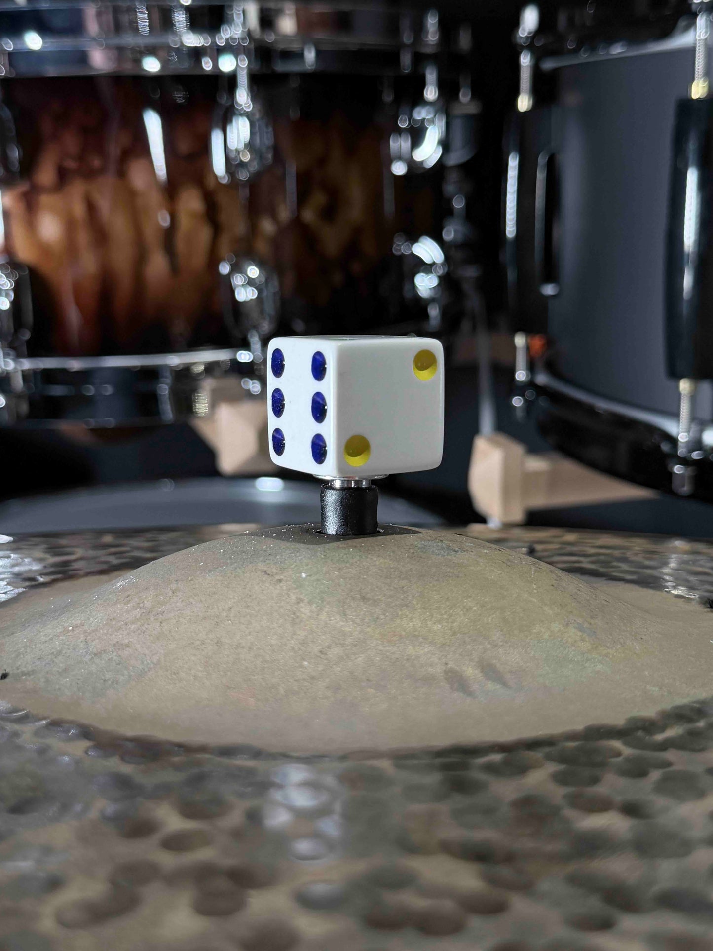 ~NEW~ Bentley's Drum Shop 8mm Small Dice Cymbal Toppers