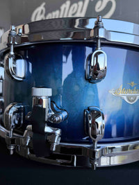~WOW!~ TAMA Starclassic Maple 6.5x14 Snare Drum in Molten Electric Blue Burst Lacquer w/ Chrome Hardware