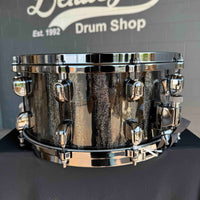 ~WOW!~ TAMA Starclassic Maple 6.5x14 Snare Drum in Black Clouds & Silver Linings Gloss Lacquer with Black Nickel Hardware