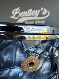 ~NEW~ Slingerland RadioKing Artist Series 5.5x14 Mahogany/Poplar Snare Drum in Black Diamond Pearl with Nickel Hardware