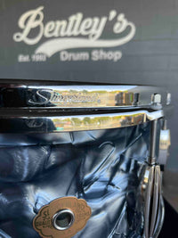 ~NEW~ Slingerland RadioKing Artist Series 6.5x14 Mahogany/Poplar Snare Drum in Black Diamond Pearl with Nickel Hardware