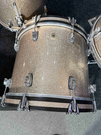 ~NEW!~ Ludwig Classic Maple 3-Piece 12/14/18 Jazzette Drum Kit Set in Champagne Sparkle