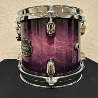 ~NEW!~ Mapex SRT807ZXP Saturn VI Maple/Walnut Hybrid 7x8 Rack Tom in Royal Purple Burst Gloss Lacquer