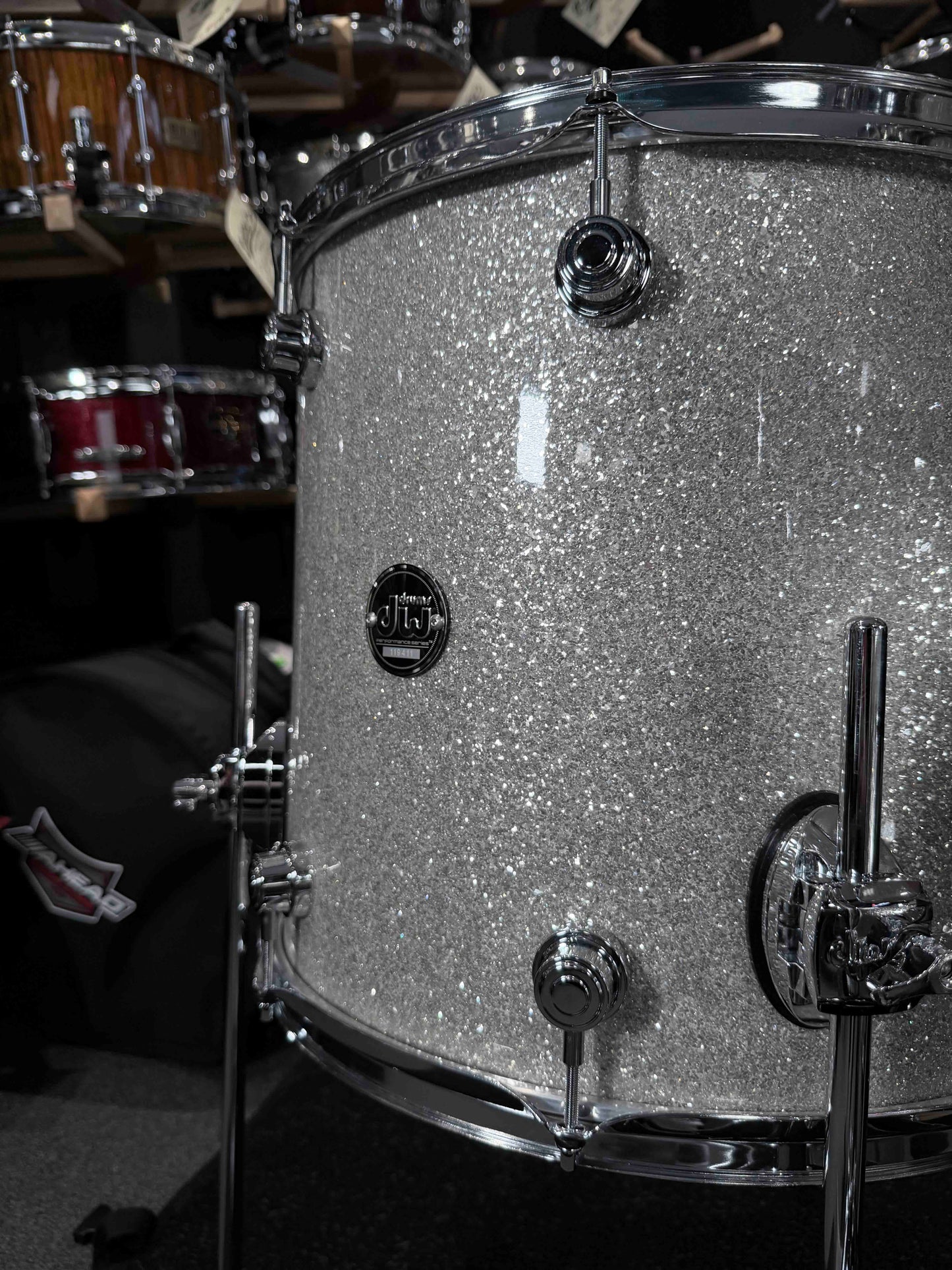 ~LIMITED EDITION~ DW Performance Series 4-Piece 10/12/16/22 Drum Kit Set in Broken Glass FinishPly *IN STOCK*