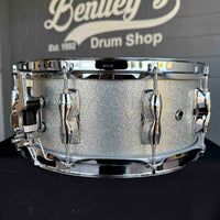 ~NEW!~ Yamaha Recording Custom 5.5x14 Snare Drum in Silver Sparkle Lacquer