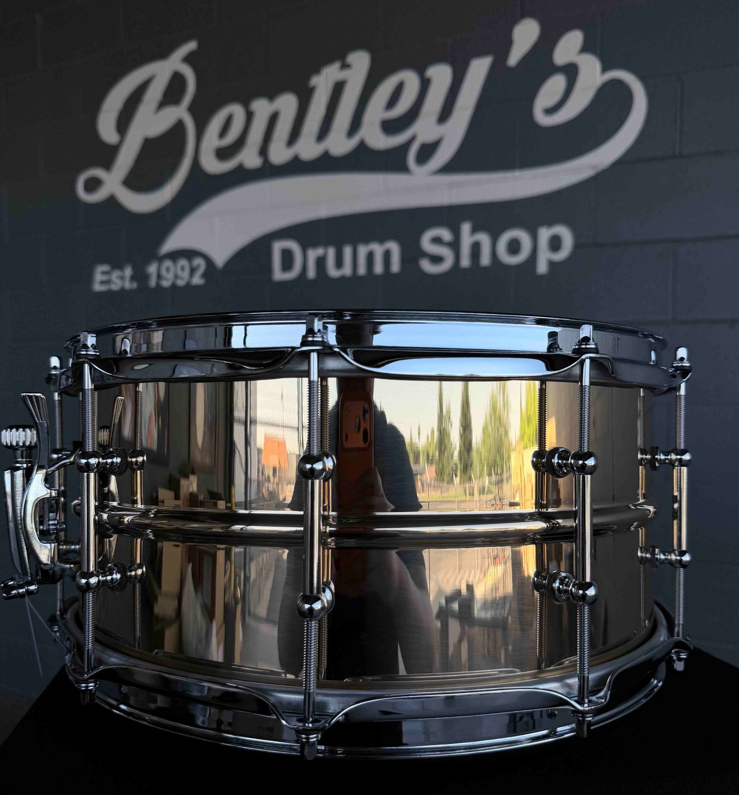 ~NEW!~ Ludwig LB552T Polished Bronze-Phonic 6.5x14 Snare Drum with Tube Lugs