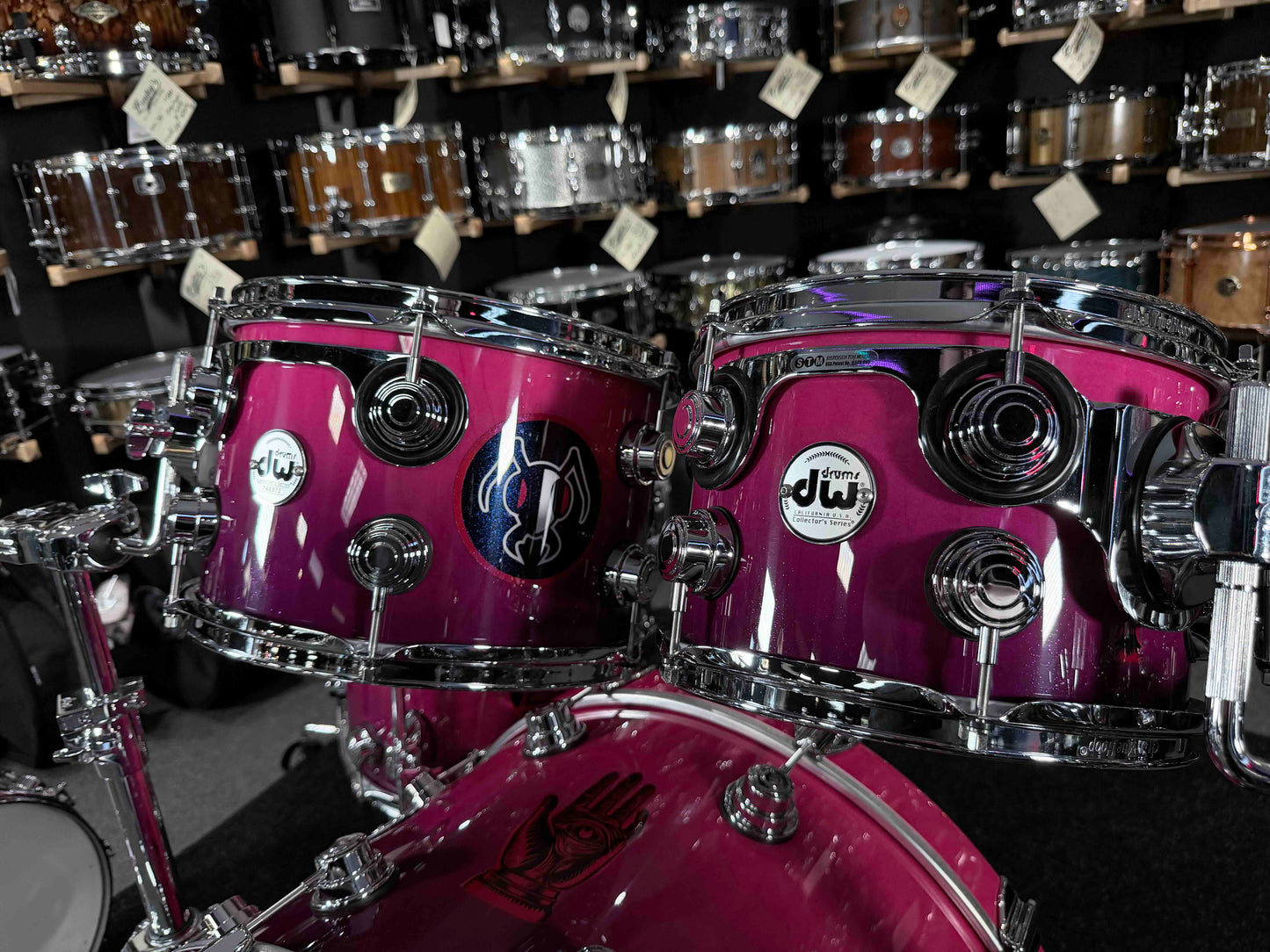 ~WOW!~ DW Collector's Mike Cosgrove of Alien Ant Farm's 8-Piece Custom Drum Kit Set