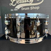 TAMA Starclassic Walnut/Birch 6.5x14 Snare Drum in Piano Black Gloss Lacquer