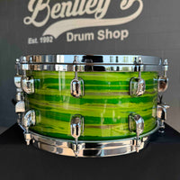 TAMA Starclassic Walnut/Birch 6.5x14 Snare Drum in Lacquer Shamrock Oyster