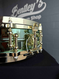 Ludwig LW0414CP Carl Palmer 'Venus' Signature 3.7x14" Brass Piccolo Snare Drum *IN STOCK*