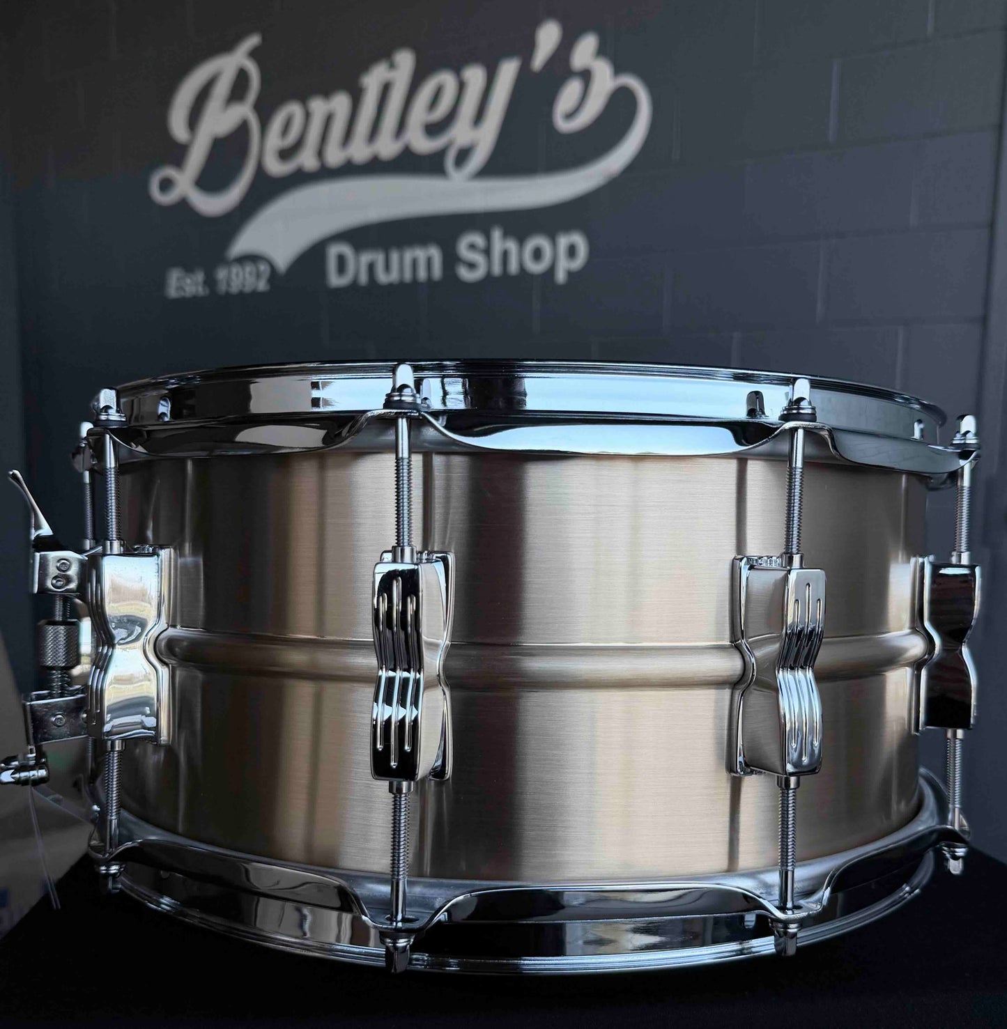 Ludwig Acro-Bronze 6.5x14 Snare Drum with P86 Millennium Strainer (Displayed at 2026 NAMM Show!)