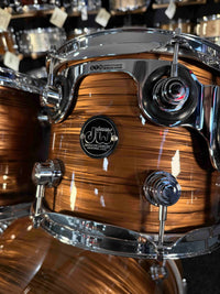 ~RARE~ DW Performance Series 5-Piece 10/12/16/22 Drum Kit Set in Bronze Oyster FinishPly w/ Matching 6.5x14 Snare Drum