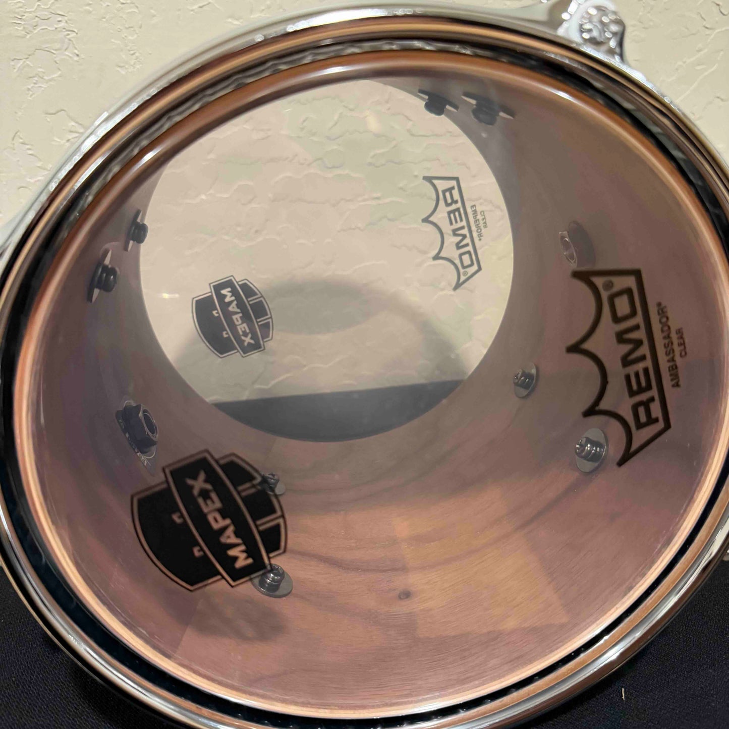 ~NEW!~ Mapex SRT807ZXP Saturn VI Maple/Walnut Hybrid 7x8 Rack Tom in Royal Purple Burst Gloss Lacquer