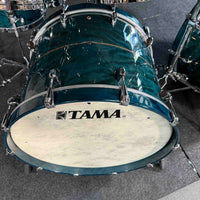 ~WOW!~ TAMA STAR Bubinga 10-Piece Double-Bass Drum Kit Set in Wild Sea Blue Bosse Gloss Lacquer with Dual Inlay