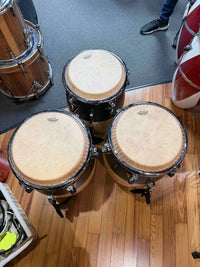 *WOW!* LP Latin Percussion E-Class Quinto/Conga/Tumba Trio Set w/ Signed Heads from Escovedo Family!