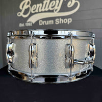 ~NEW!~ Yamaha Recording Custom 5.5x14 Snare Drum in Silver Sparkle Lacquer