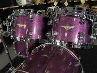 ~NEW~ TAMA MA42TZSDPP Starclassic Maple 4-Piece 10/12/16/22 Drum Kit Set in Deeper Purple Sparkle Lacquer w/ Chrome Hardware