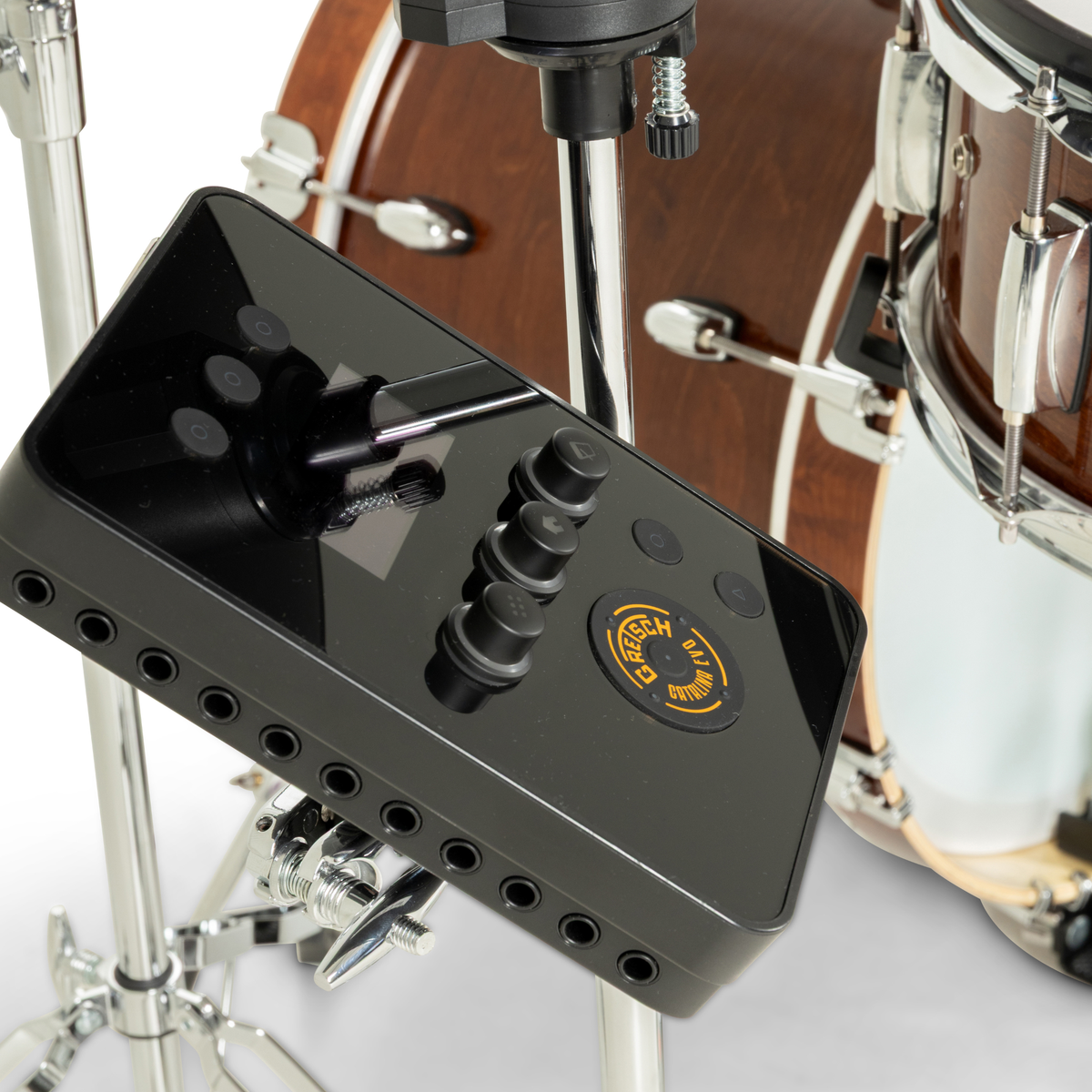 ~NEW!~ Gretsch CE-J484-WG Catalina EVO 4-Piece Electronic Drum Kit Set in Walnut Glaze Lacquer with Cymbals & Hardware (PRE-ORDER)
