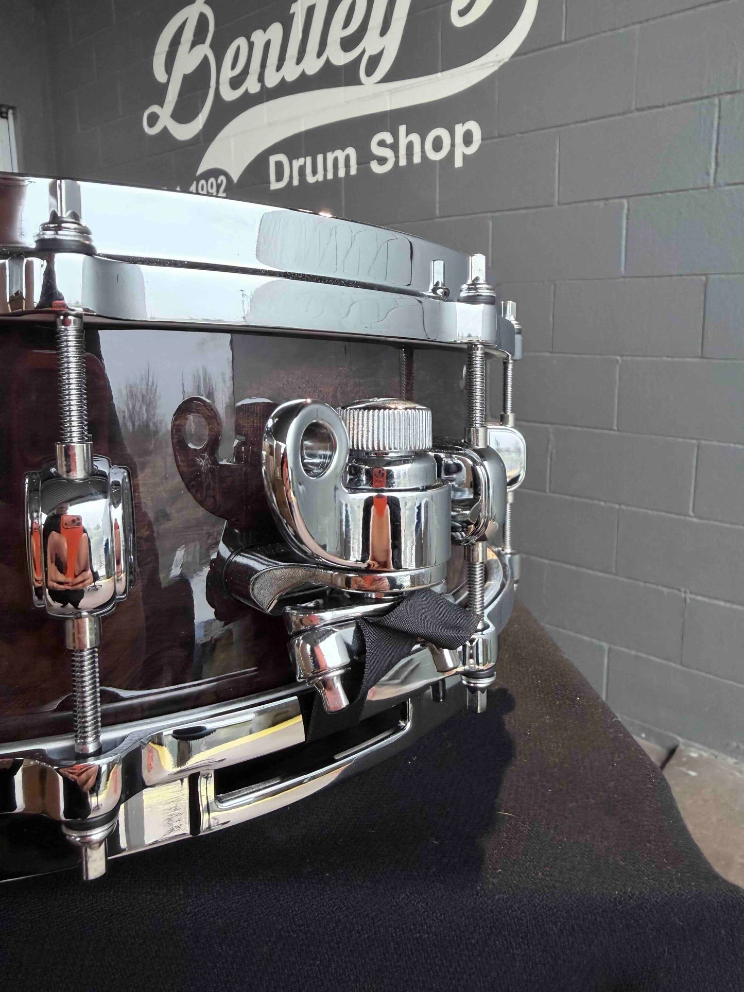 ~LIMITED EDITION~ Tama Starclassic Walnut/Birch 4.5x14 Piccolo Snare Drum in Satin Cordia (DH Rm 4)