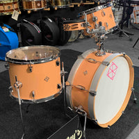 ~NEW~ Dixon PODL520PF Little Roomer 5-Piece Drum Kit Set in Peach Fuzz *IN STOCK*
