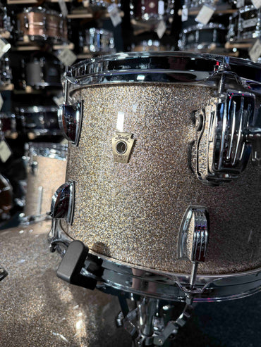 ~NEW!~ Ludwig Classic Maple 3-Piece 12/14/18 Jazzette Drum Kit Set in Champagne Sparkle