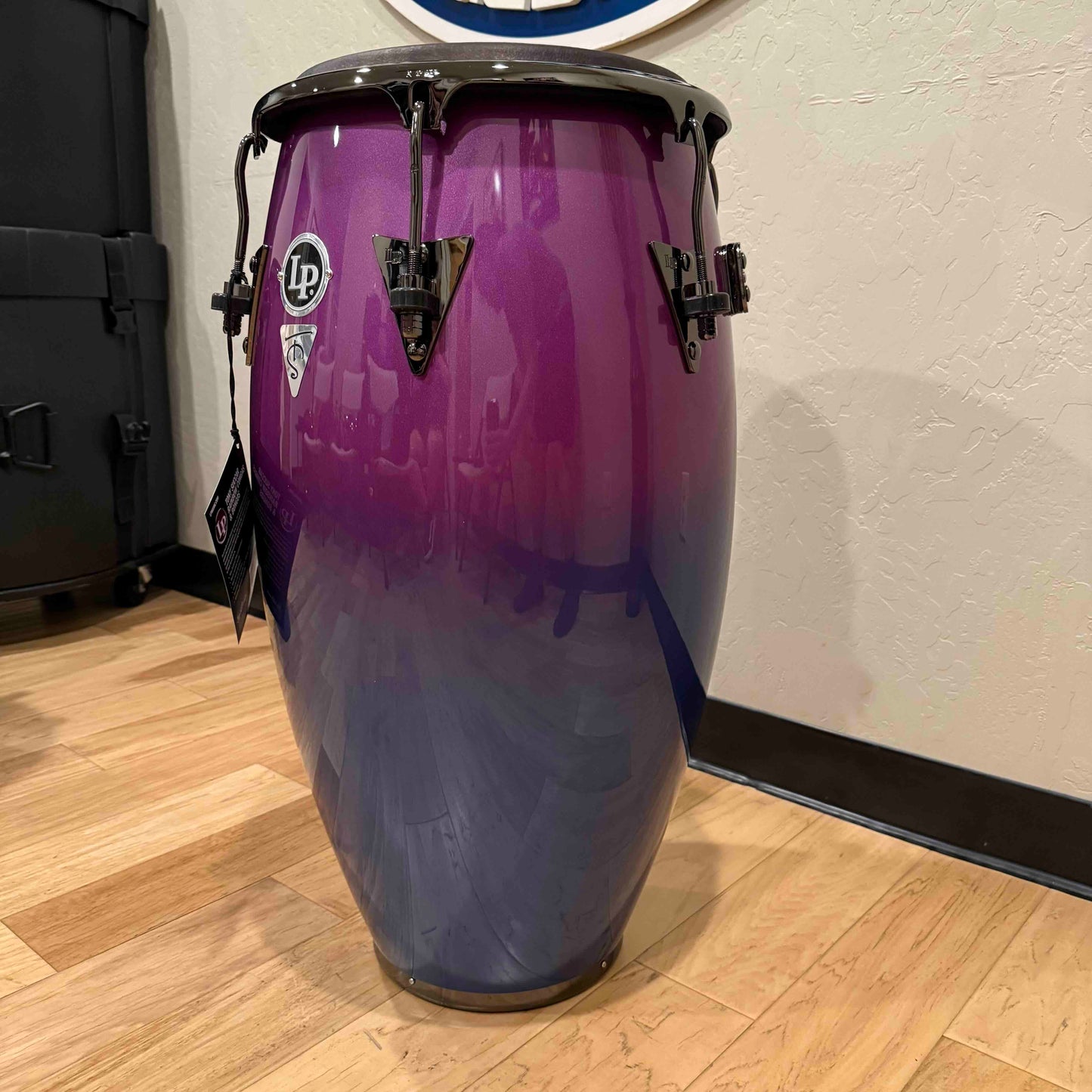 ~NEW!~ LP Latin Percussion LP552X-TS Tony Succar Signature 12-1/2" New Zealand Pine Tumbadora in Rainbow Lacquer with Black Nickel Hardware & Black Skyn Head