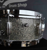 ~NEW!~ Slingerland RadioKing Solid Shell Maple 5.5x14 Snare Drum in Gold Glass Glitter with Nickel Hardware