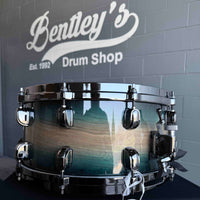 ~WOW!~ TAMA Starclassic Maple 6.5x14 Snare Drum in Emerald Pacific Walnut Burst w/ Black Nickel Hardware