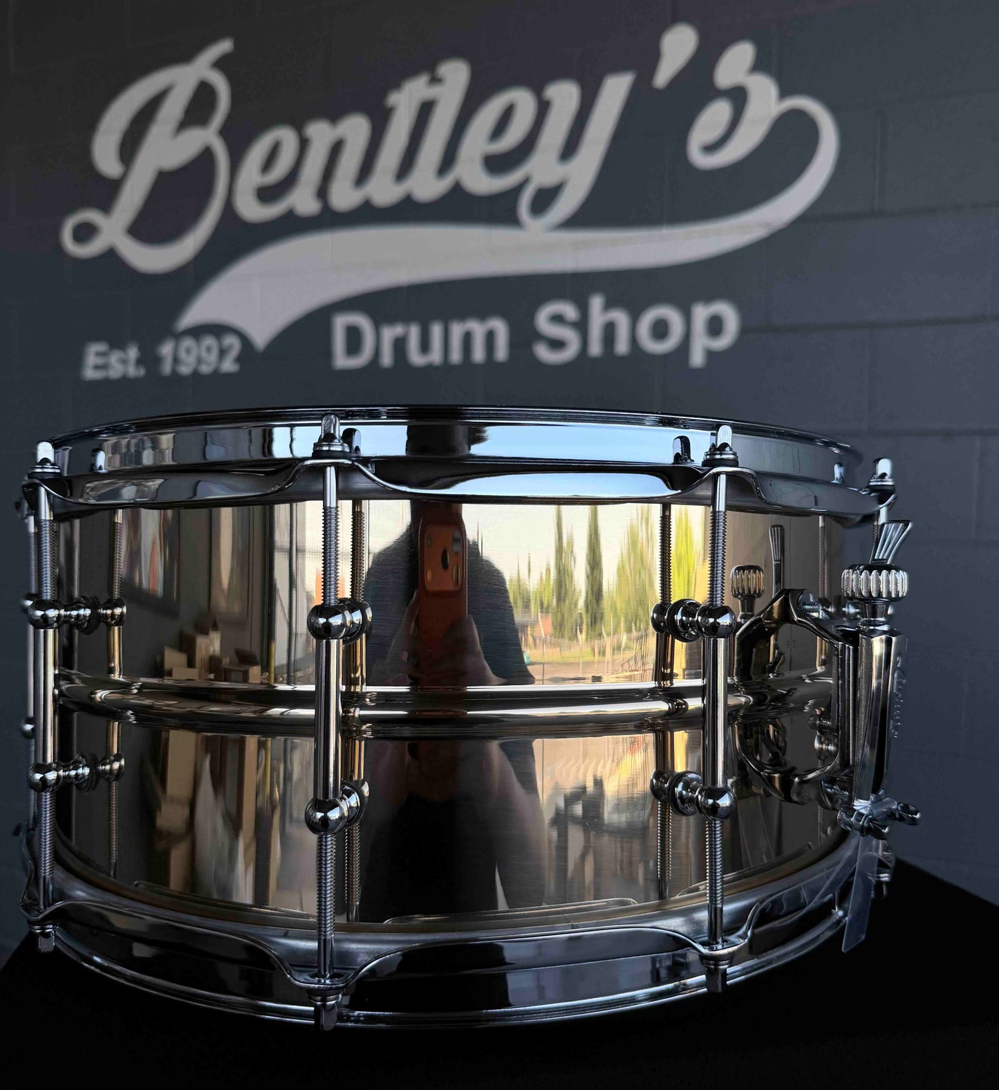 ~NEW!~ Ludwig LB552T Polished Bronze-Phonic 6.5x14 Snare Drum with Tube Lugs
