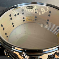 ~WOW!~ TAMA Starclassic Maple 6.5x14 Snare Drum in Black Clouds & Silver Linings Gloss Lacquer with Black Nickel Hardware