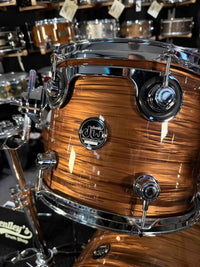 ~RARE~ DW Performance Series 5-Piece 10/12/16/22 Drum Kit Set in Bronze Oyster FinishPly w/ Matching 6.5x14 Snare Drum