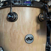 ~WOW!~ Collector's Series SonicPly Maple/Aluminum Hybrid 7-Piece 10/12/13/14/15/16/22 Drum Kit Set in Natural Satin Oil with Chrome Hardware (Store Demo)
