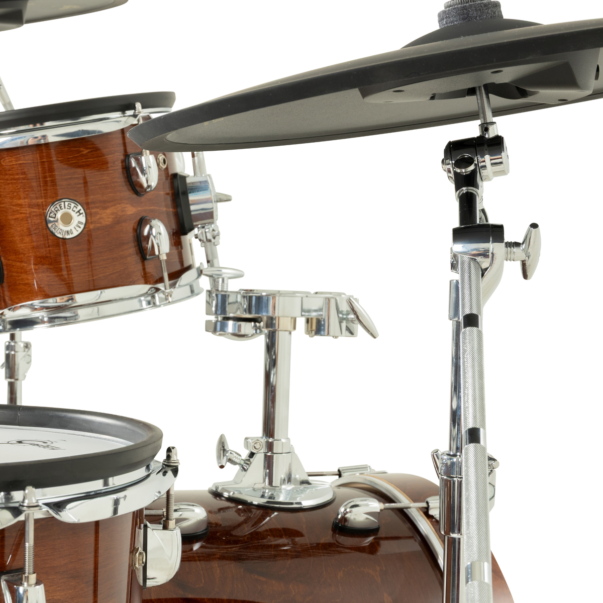 ~NEW!~ Gretsch CE-J484-WG Catalina EVO 4-Piece Electronic Drum Kit Set in Walnut Glaze Lacquer with Cymbals & Hardware (PRE-ORDER)
