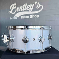 DW DRVM6514SVC Collector's Series 6.5x14" Rolled 1mm Aluminum Snare Drum w/ Chrome Hardware *IN STOCK*
