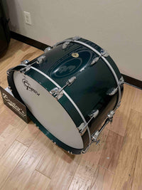 Gretsch USA Custom 14x24 Bass Kick Drum in Cadillac Green Gloss (Open Box)