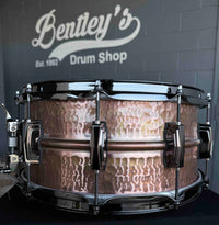 ~WOW!~ Ludwig Raw Patina Copper-Phonic 6.5x14 Snare Drum with Black Nickel Hardware (Displayed at 2026 NAMM Show!)
