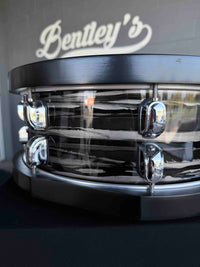 ~LIMITED EDITION~ Tama S.L.P Studio Maple 5.5x14 Snare Drum in Charcoal Oyster w/ Gloss Black Wood Hoops