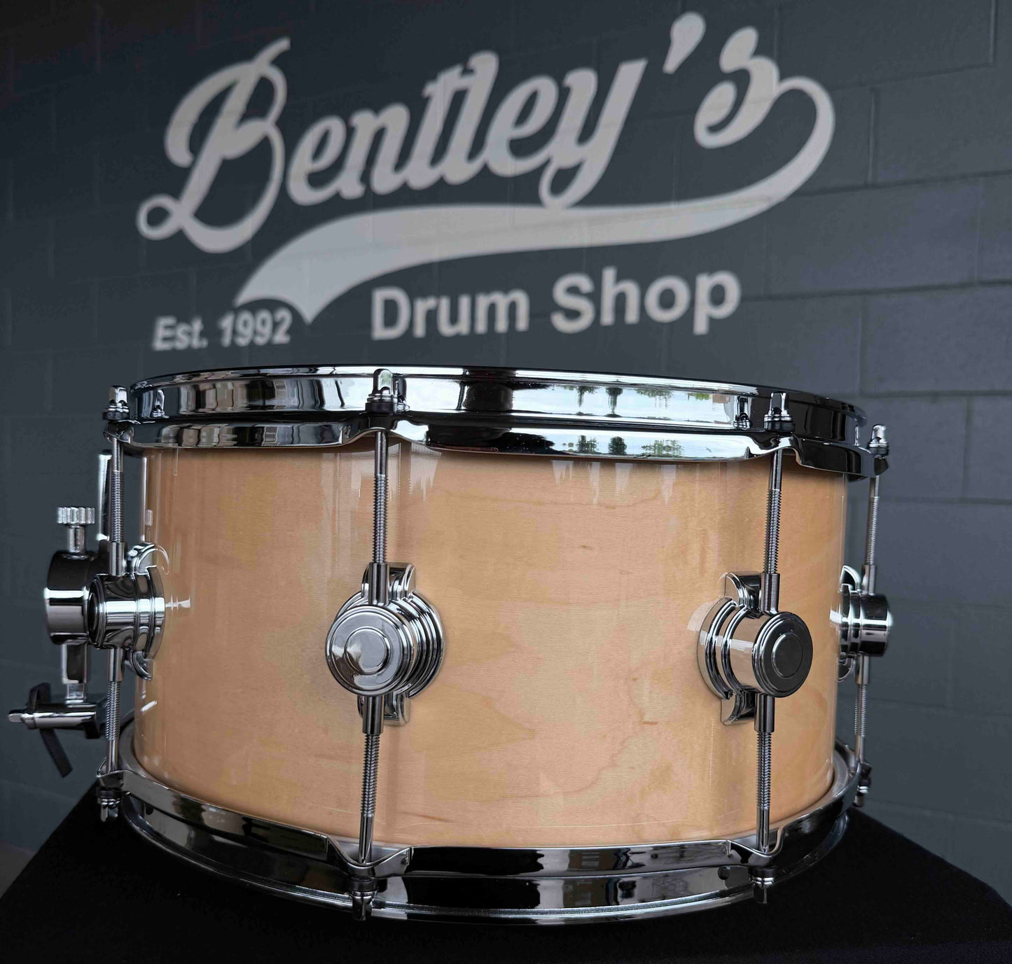 George Way Aristocrat Studio 7x14 Snare Drum in Natural Gloss Lacquer