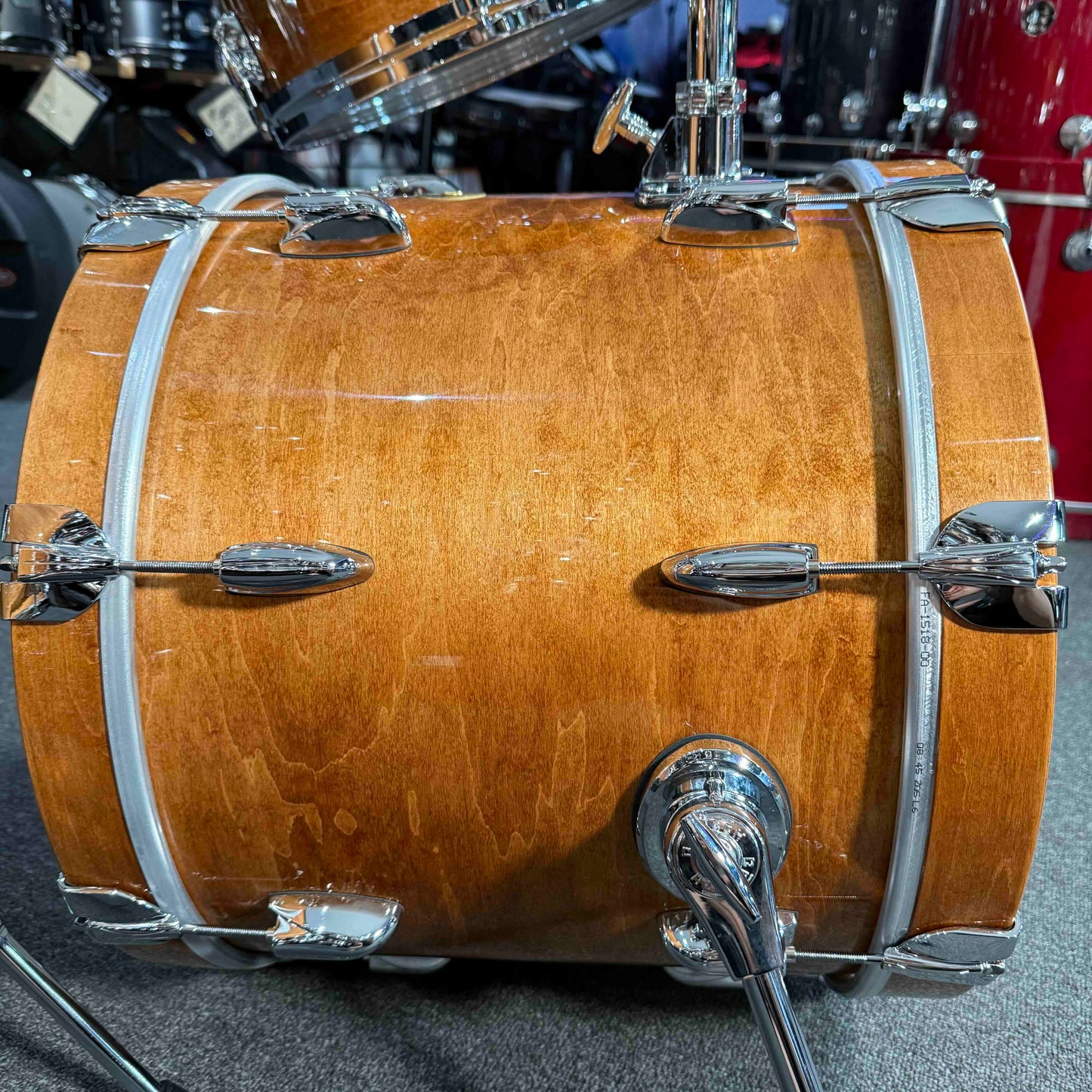 ~WOW!~ Gretsch USA Custom 3-Piece 12/14/18 Bop Drum Kit Set in Classic Maple Gloss Lacquer