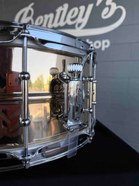 ~NEW!~ Ludwig LB552T Polished Bronze-Phonic 6.5x14 Snare Drum with Tube Lugs